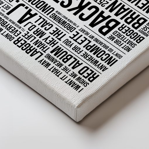 Backstreet 25TH Anniversary (Matte Canvas, Stretched) - Image 2