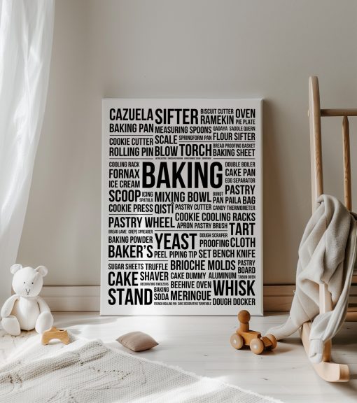 The Art of Baking (Matte Canvas, Stretched)